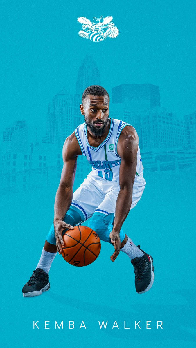 Charlotte Hornets Kemba Walker Wallpaper