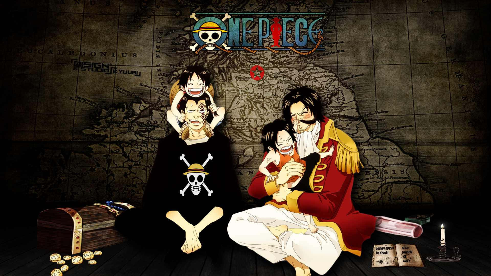 Check Out This Awesome Artwork Of Famous Pirate Luffy! Wallpaper