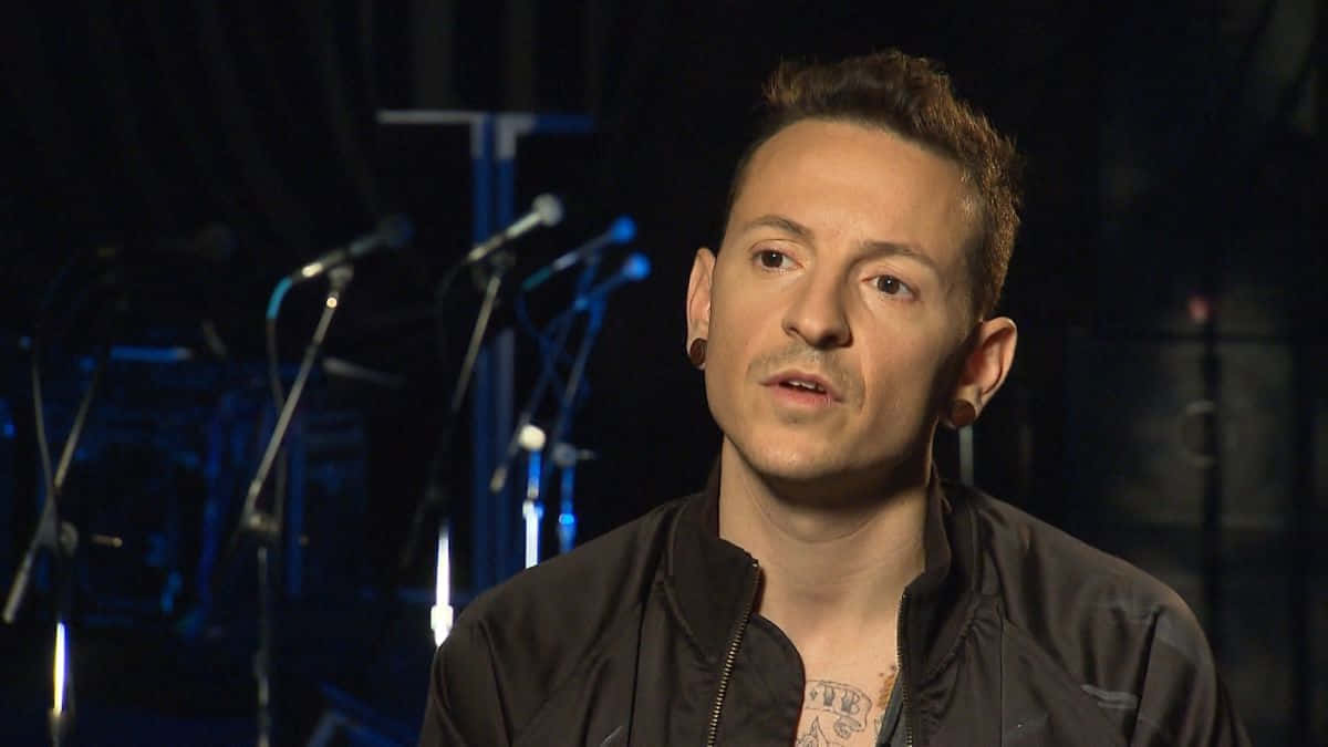 Chester Bennington Interview Setting Wallpaper