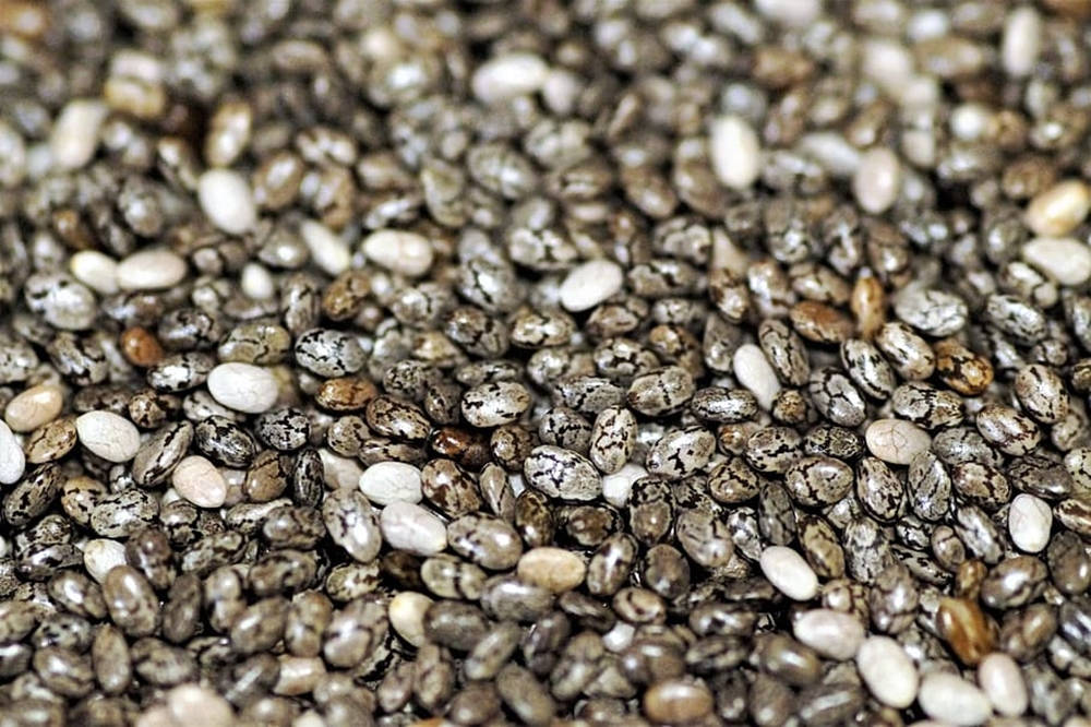 Chia Seeds Up-close Wallpaper