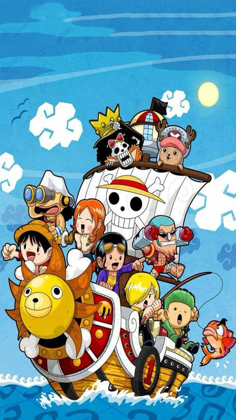 Chibi Anime One Piece Wallpaper