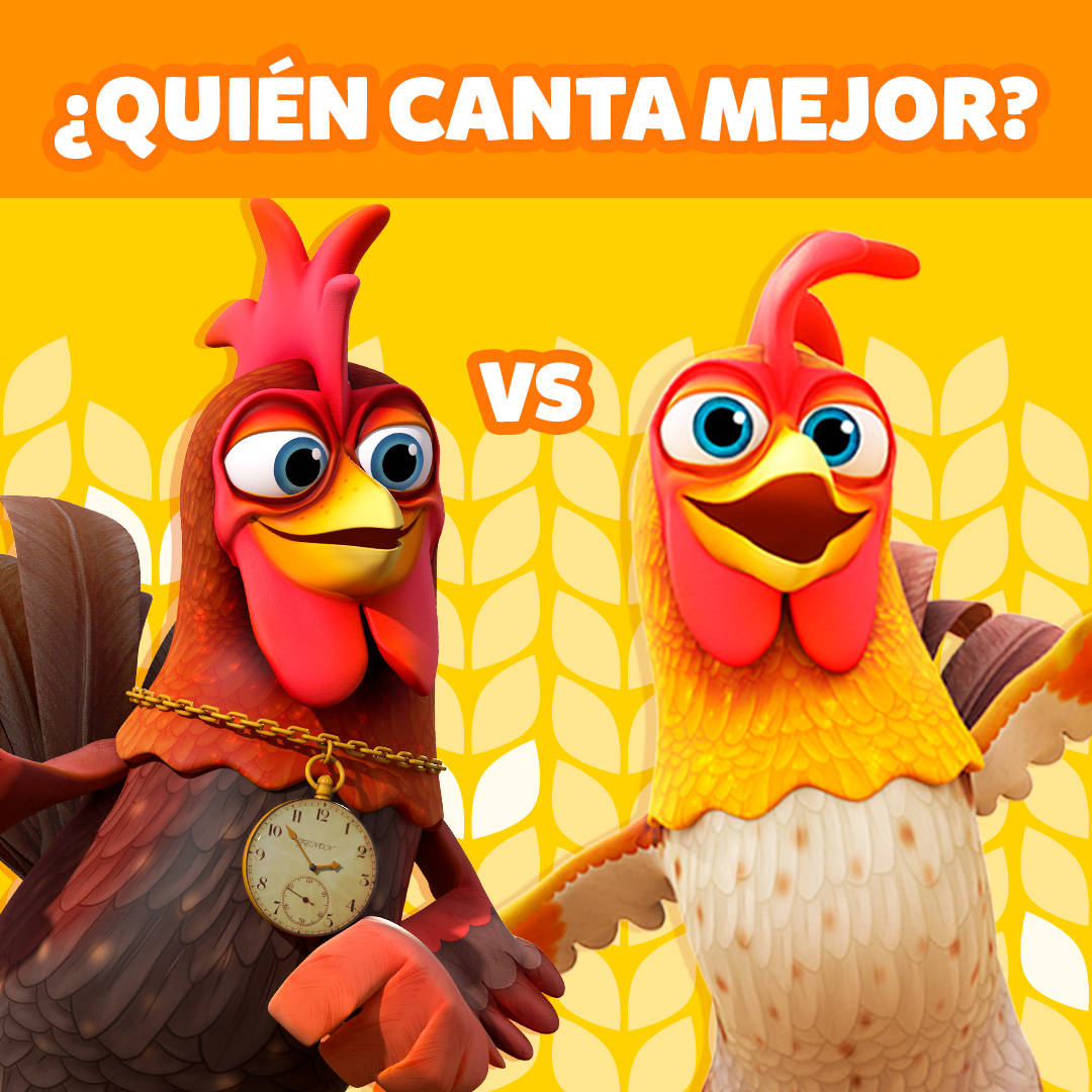 Chickens From El Reino Infantil Wallpaper