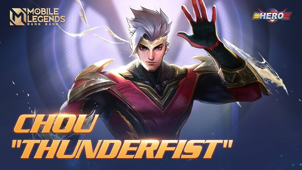 Chou Ml Thunderfist With Text Wallpaper