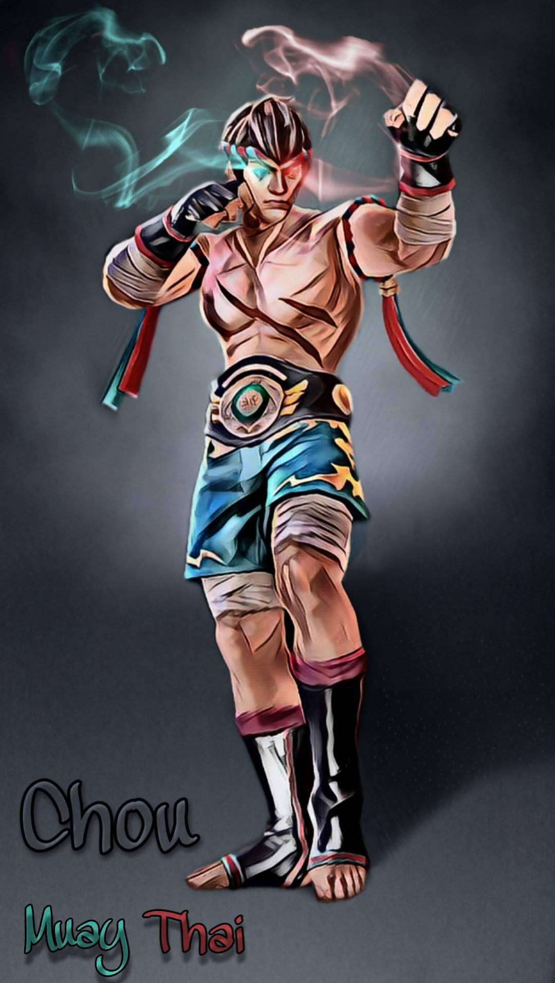 Chou Mobile Legend Muay Thai Champion Wallpaper