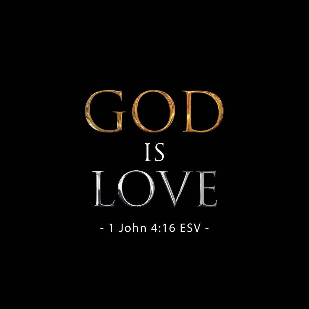 Christian God Is Love Wallpaper