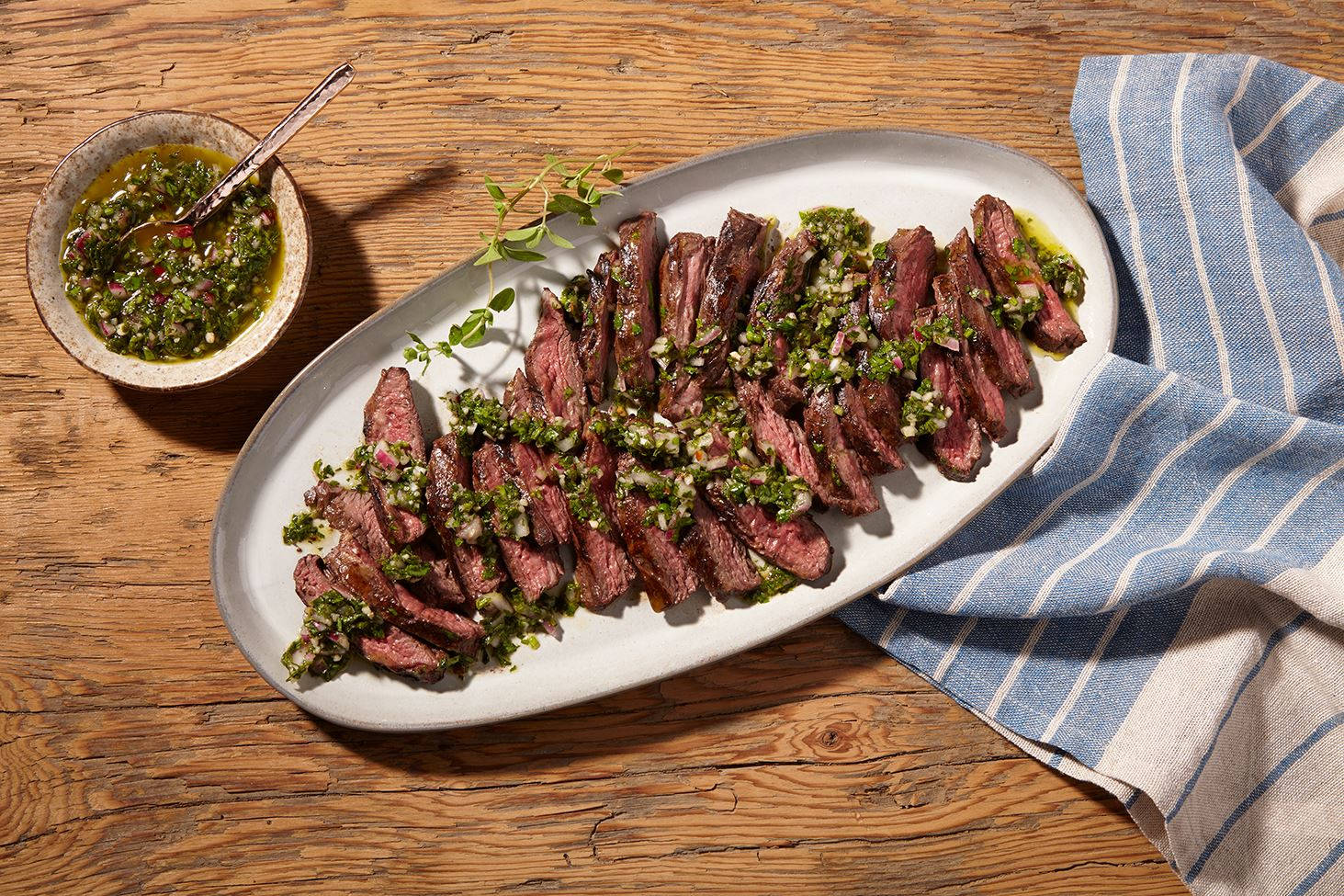 Churrasco With Chimichurri Wallpaper