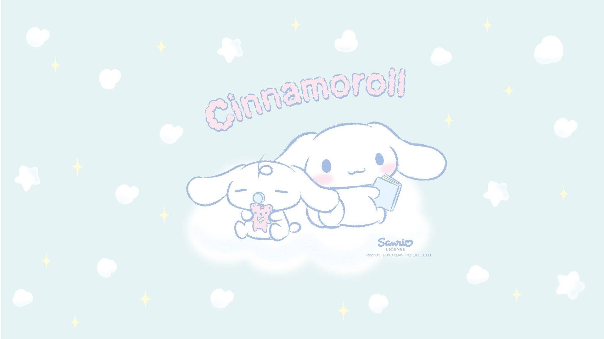 Cinnamoroll And Milk Sanrio Wallpaper