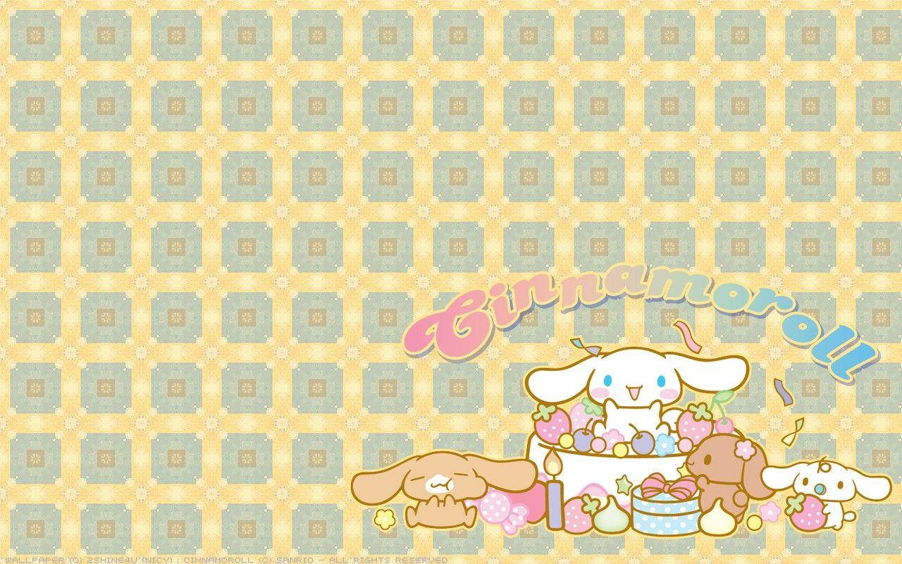 Cinnamoroll Vintage Style Wallpaper