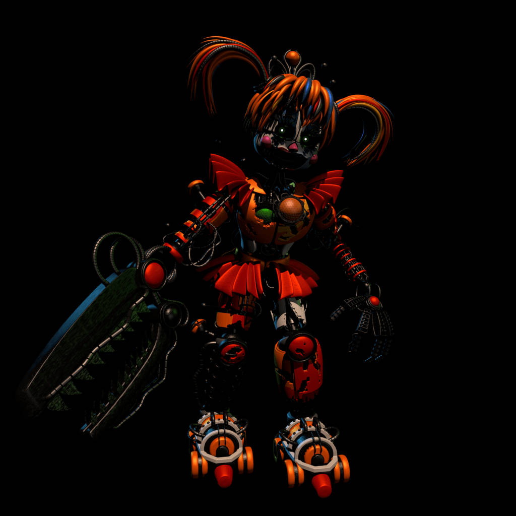 Circus Baby As Scrap Baby Wallpaper