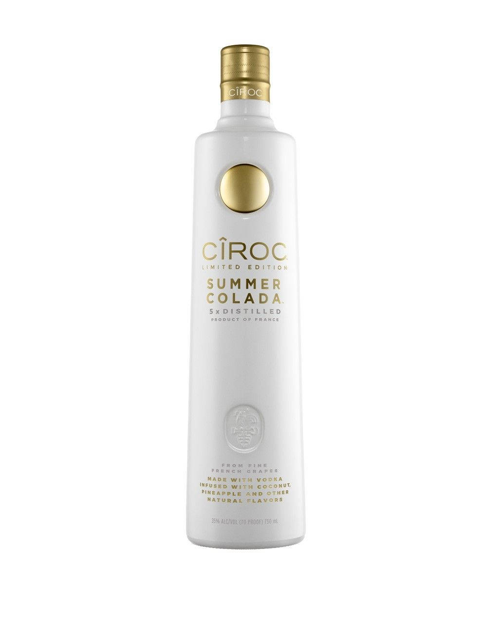 Ciroc Summer Colada French Vodka Bottle Wallpaper