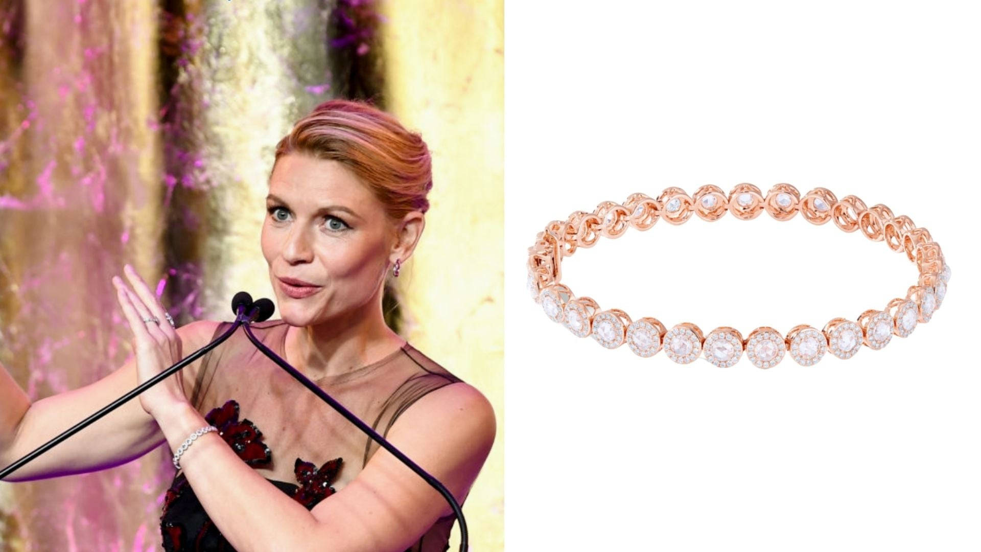 Claire Danes Dazzling At Gala Event Wallpaper