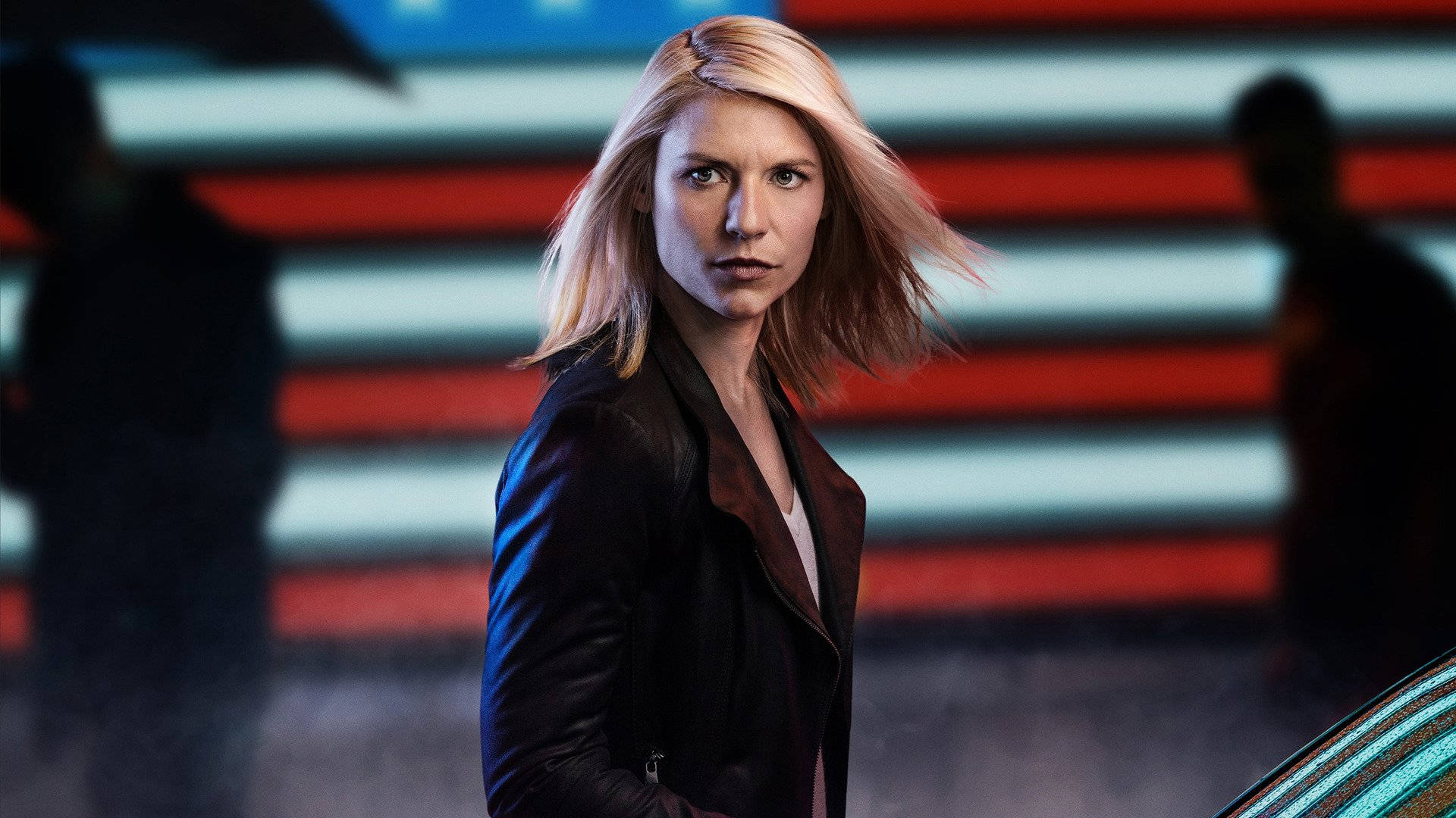 Claire Danes In Character As Carrie Mathison Wallpaper