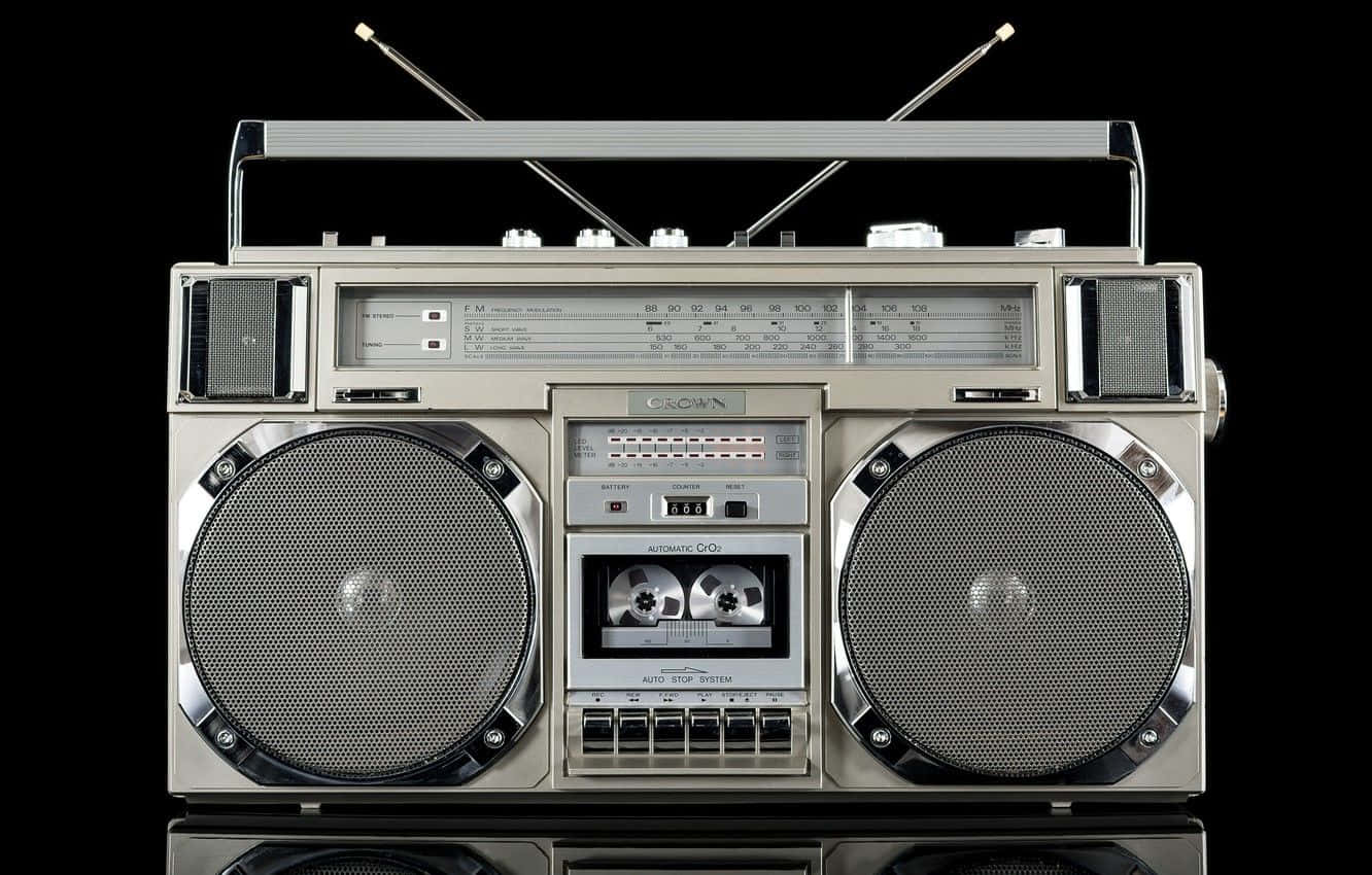 'classic Boombox - An Iconic Symbol Of Music And Culture' Wallpaper