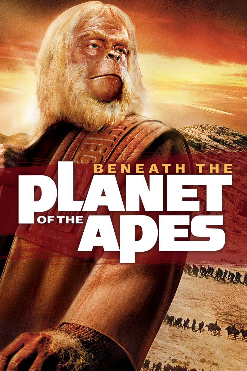 Classic Poster Of Beneath The Planet Of The Apes Movie Wallpaper