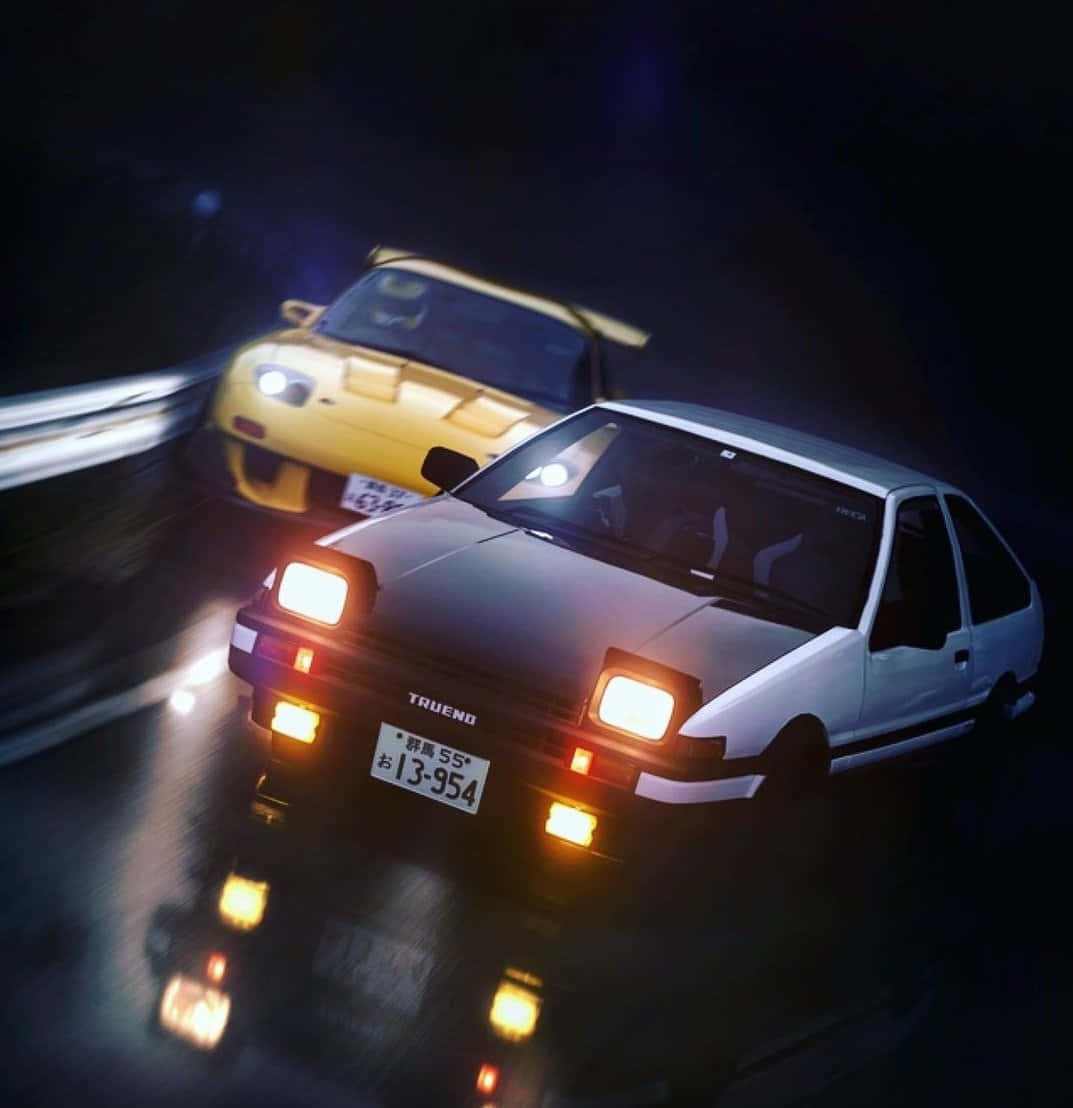 Classic Retro Toyota Ae86 Wallpaper