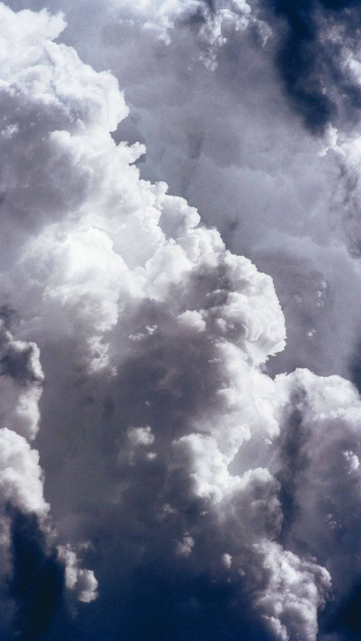 Clear Cumulus Clouds Wallpaper