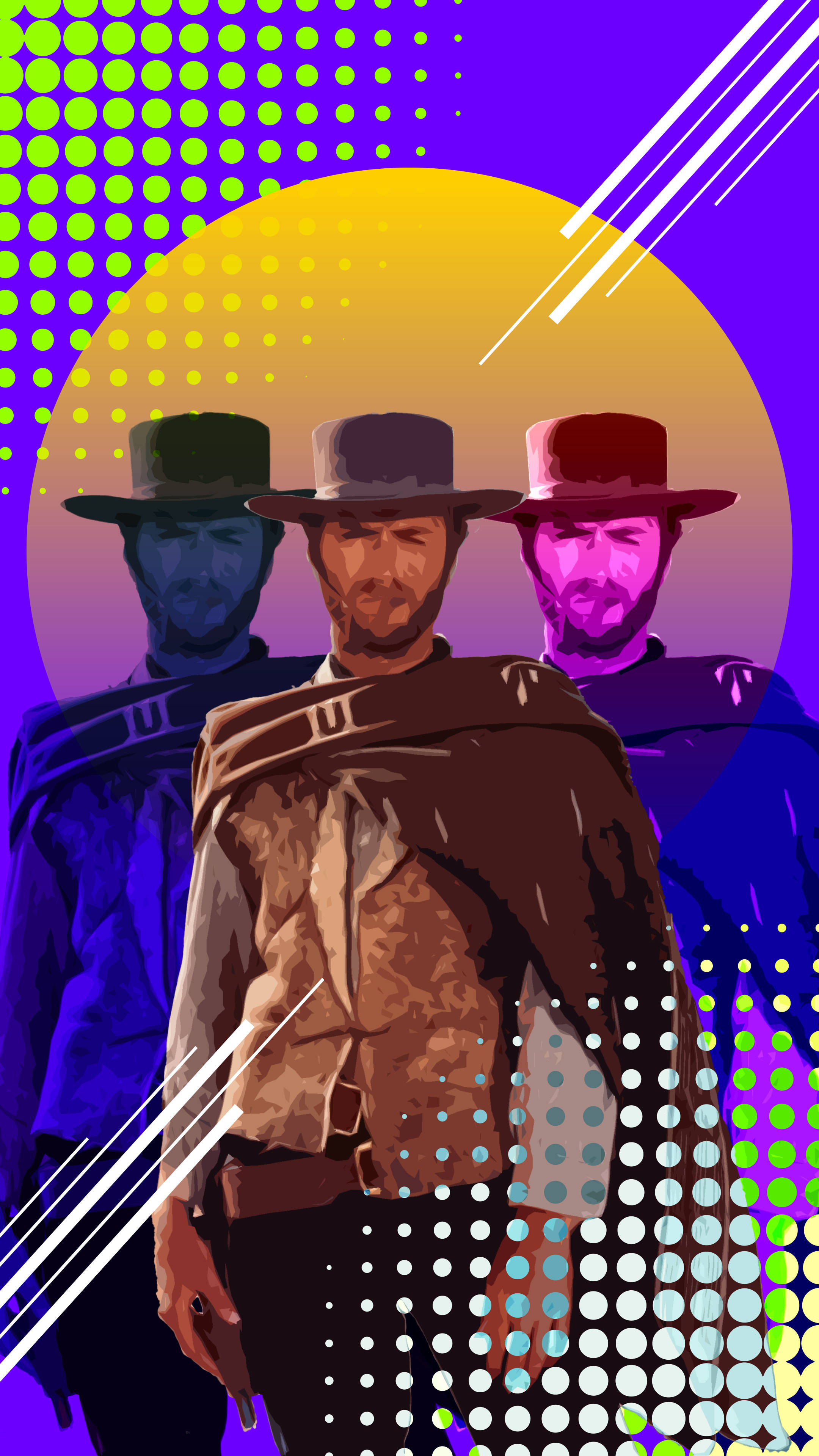 Clint Western Aesthetic Wallpaper