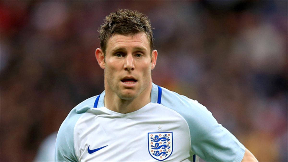 Close-up Shot Of James Milner Wallpaper