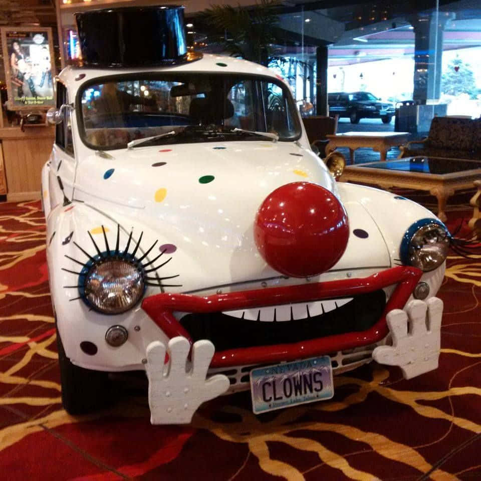 Clown Themed Vehicle Decor Wallpaper