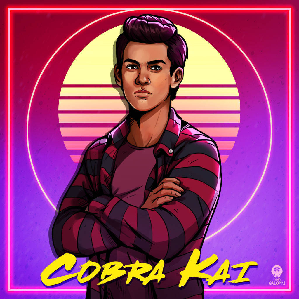 Cobra Kai Miguel Animated Wallpaper