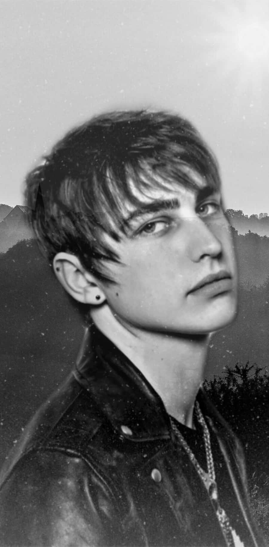 Colby Brock Enjoying A Day At The Beach Wallpaper
