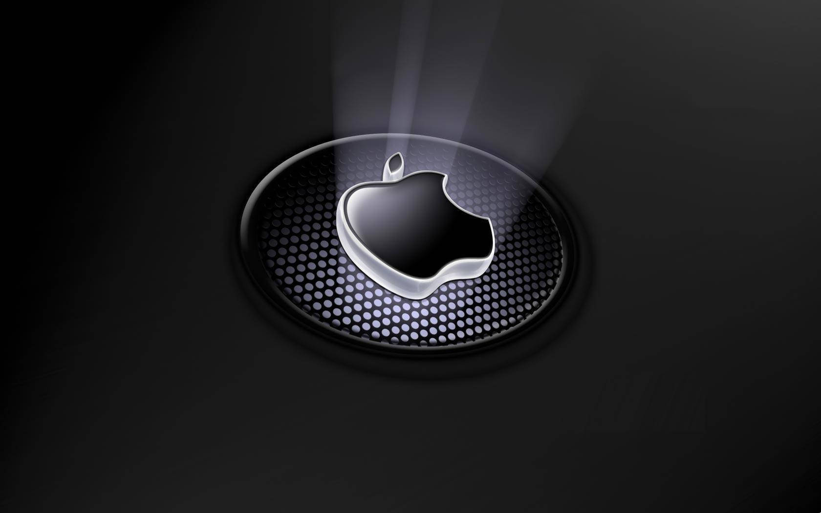 Colored Metal Apple Logo 4k Wallpaper