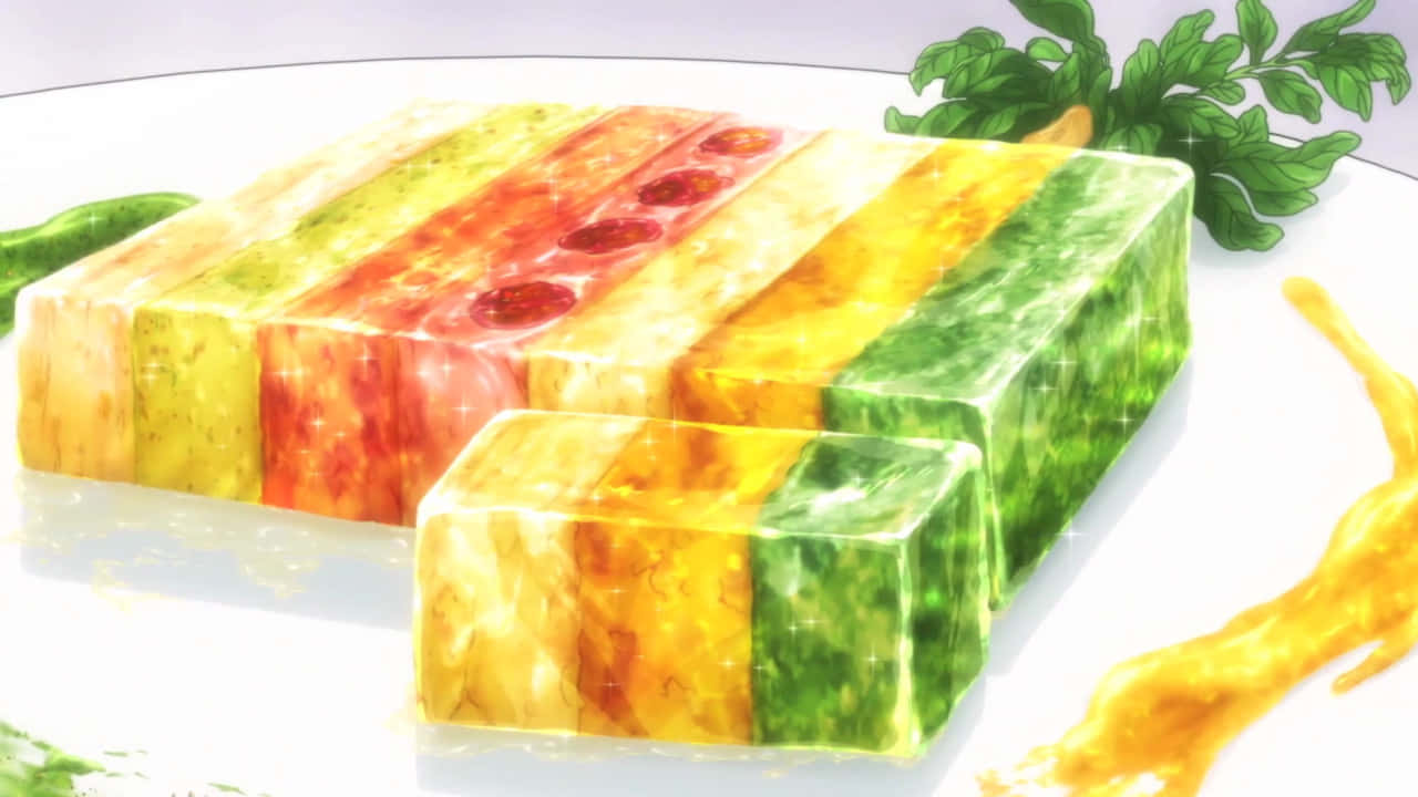 Colorful Anime Terrine Dish Wallpaper