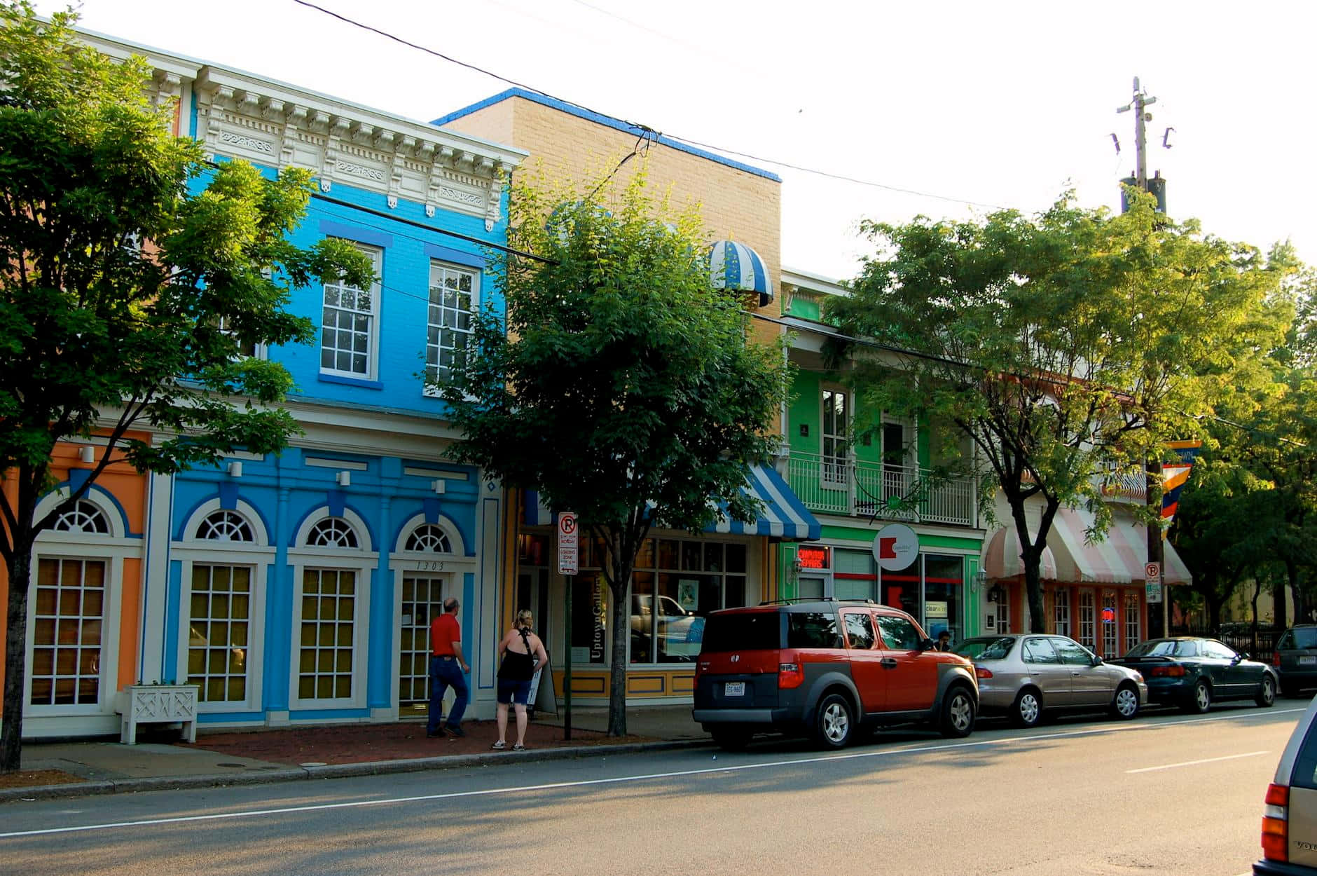 Colorful_ Buildings_on_ Richmond_ Street Wallpaper