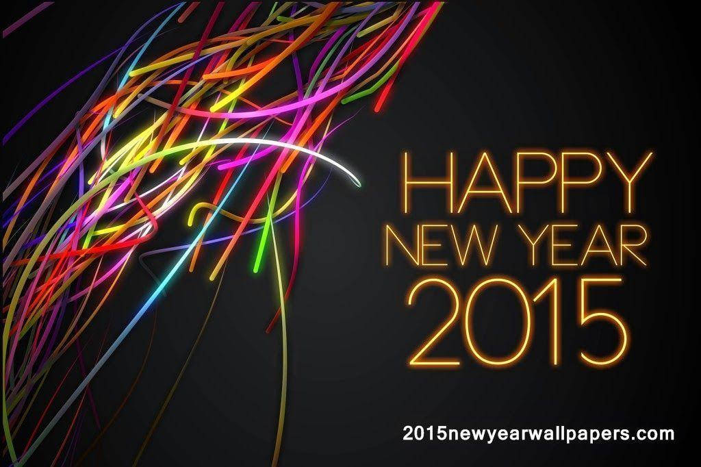 Colorful Happy New Year 2015 Wallpaper