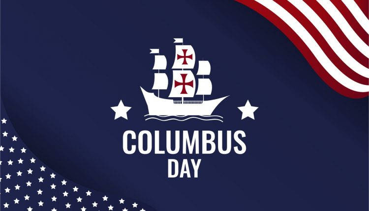 Columbus Day American Flag Wallpaper