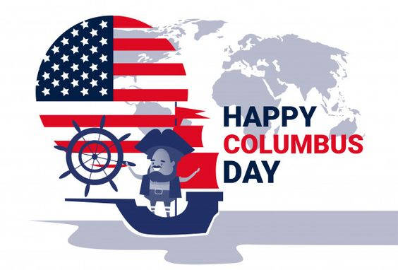 Columbus Day Christopher Cartoon Wallpaper