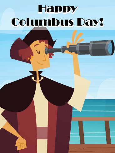 Columbus Day Christopher Columbus Telescope Wallpaper