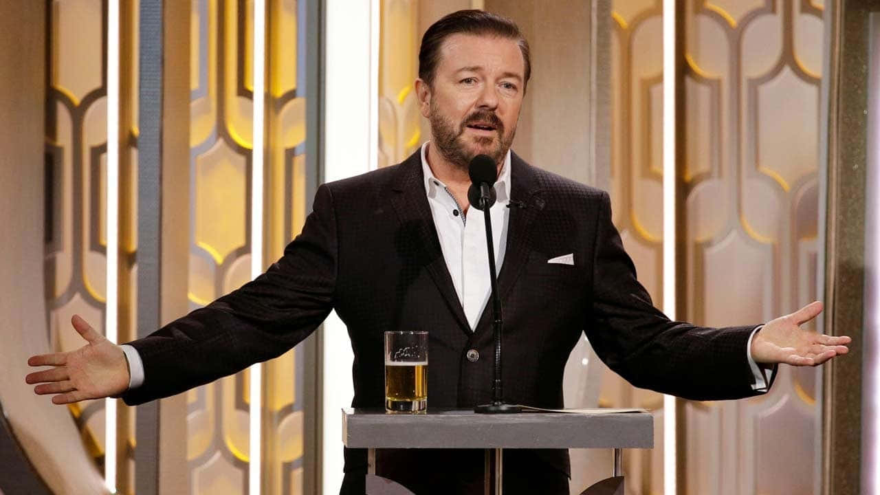 Comedian Ricky Gervais Wallpaper