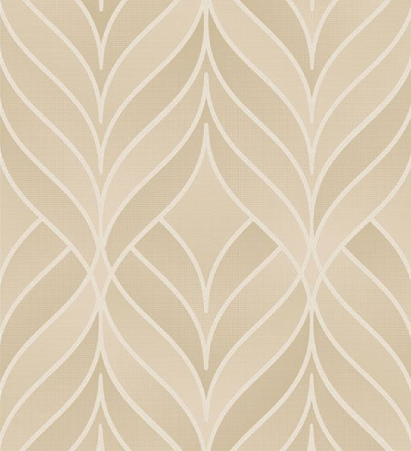 Contemporary Modern Earthy Lines Pattern Wallpaper Wallpaper