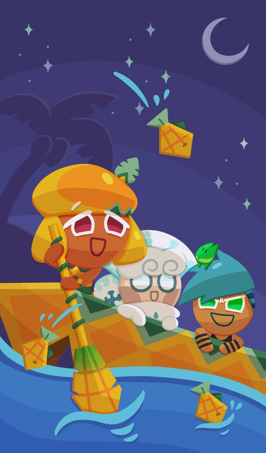 Cookie Run Kingdom Cookies Sailing Wallpaper