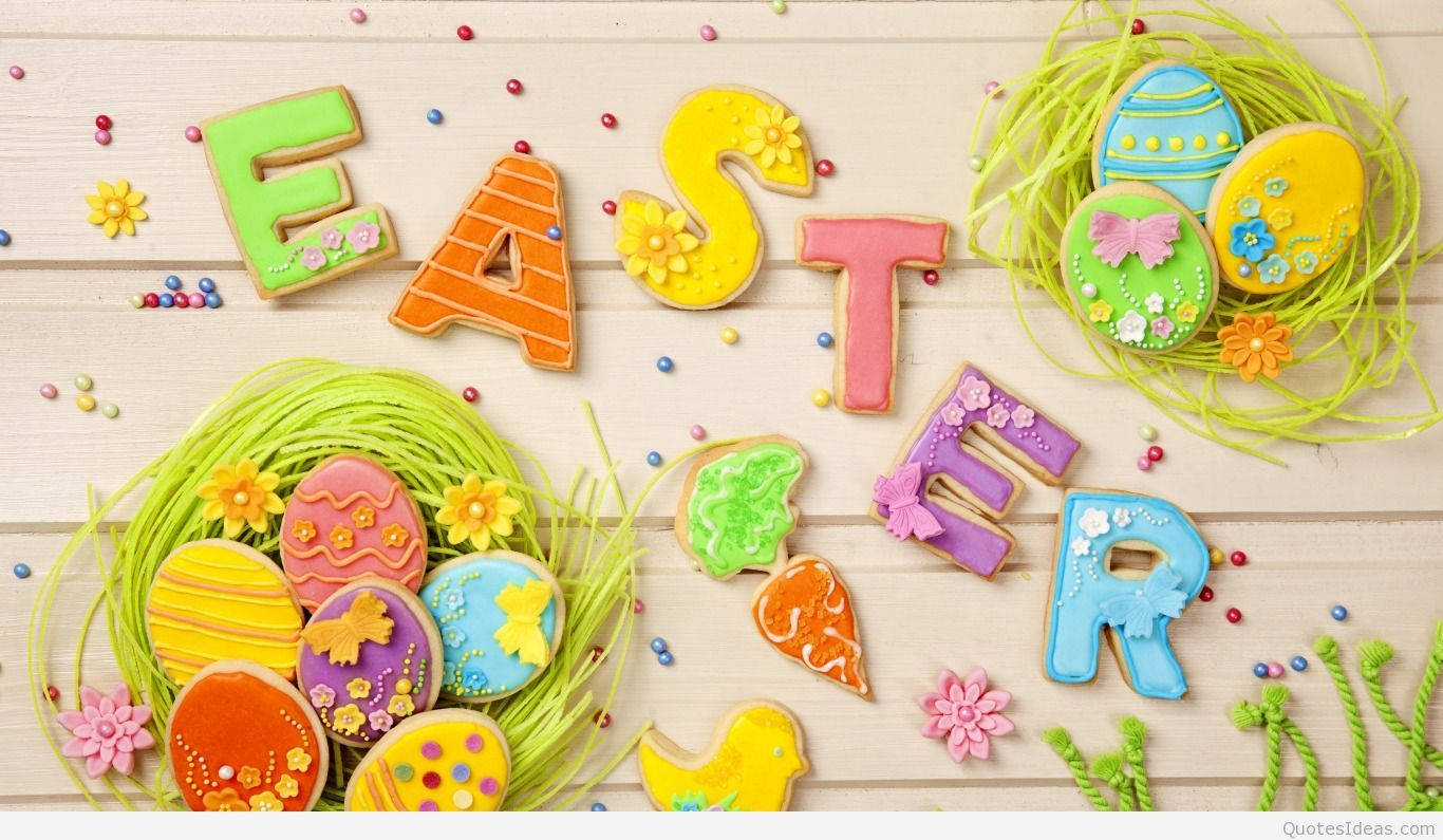 Cookies For Easter Sunday Wallpaper