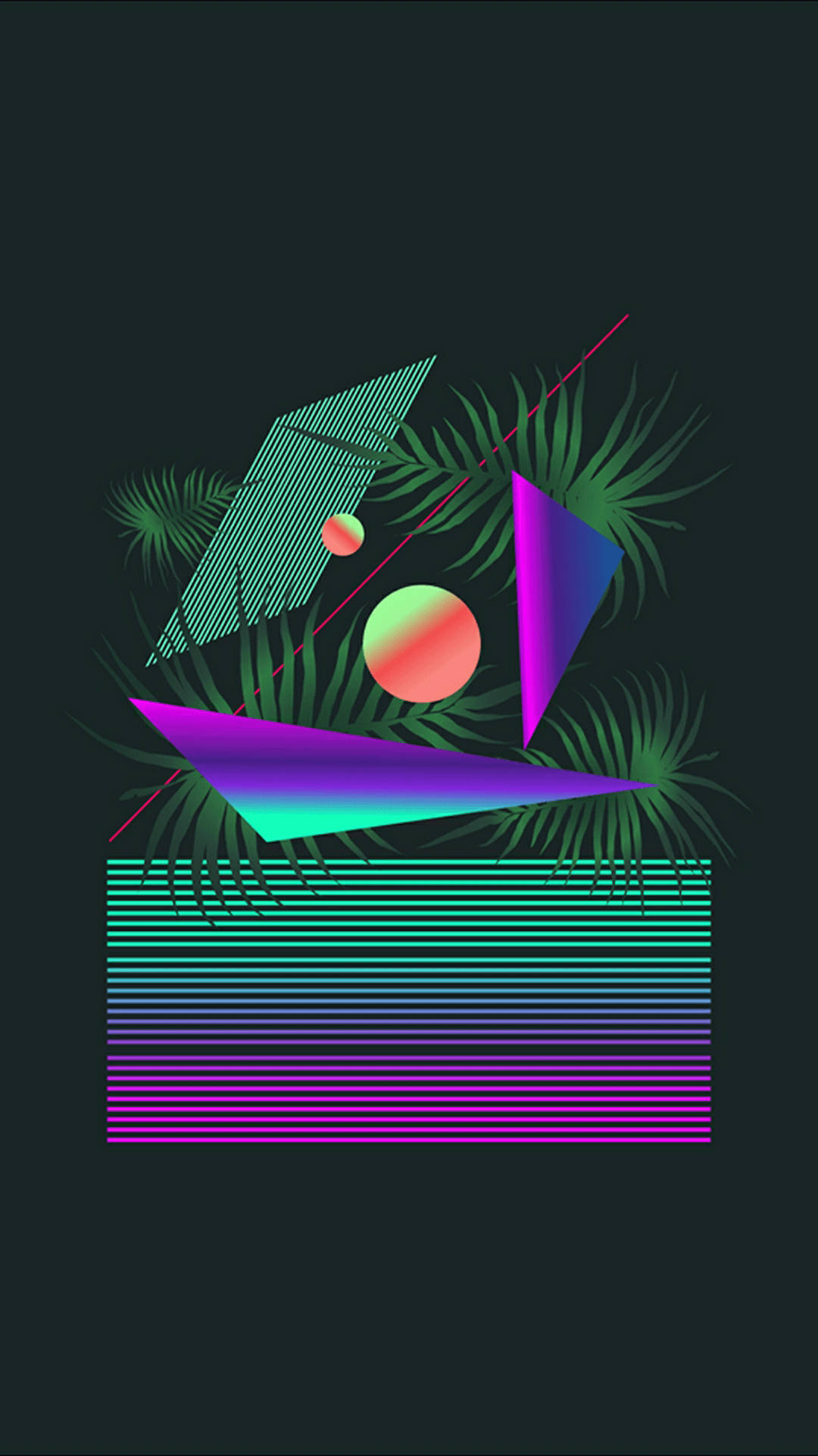 Cool Aesthetic Abstract Vaporwave Wallpaper