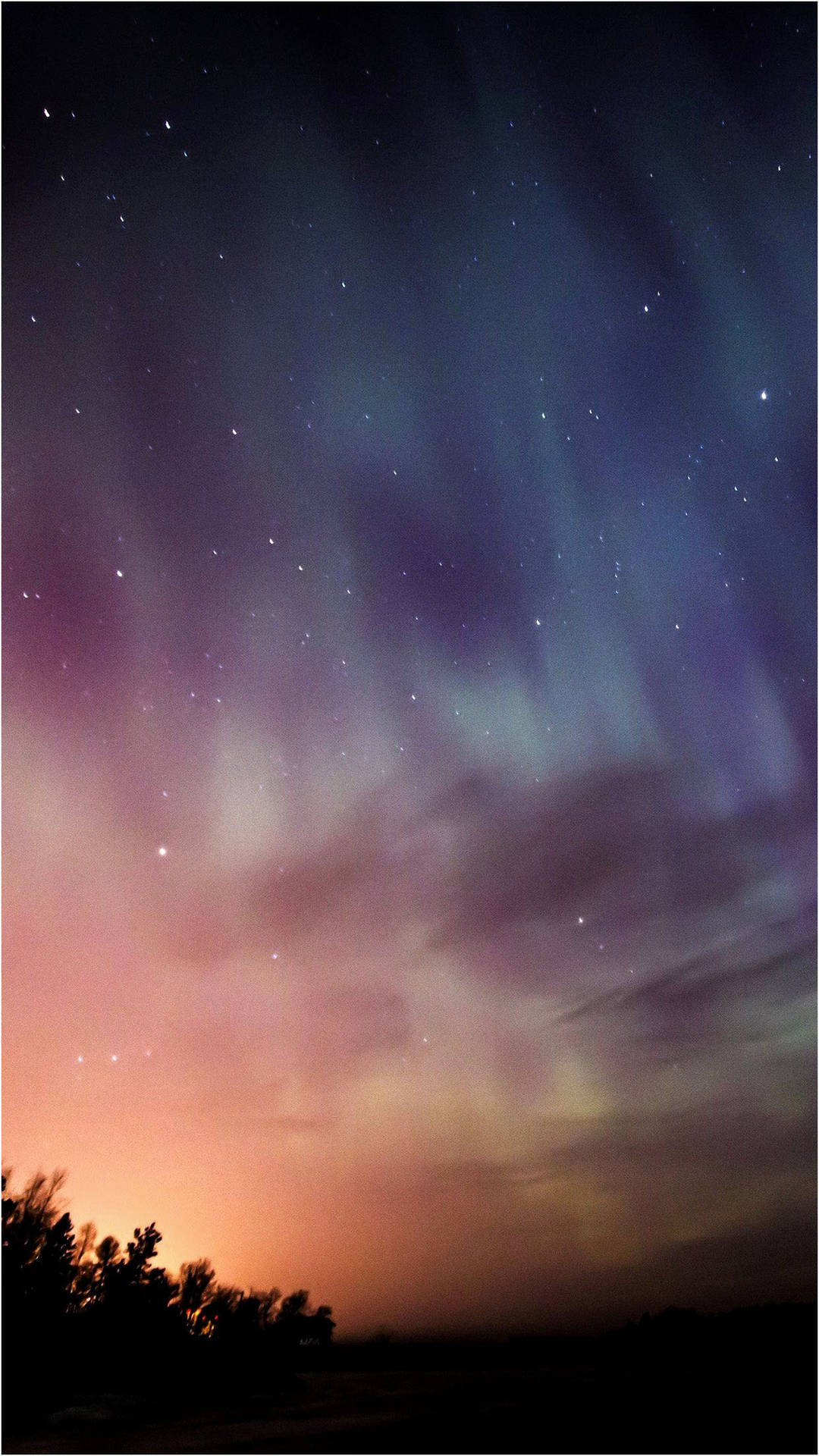 Cool Aesthetic Sky Aurora Wallpaper