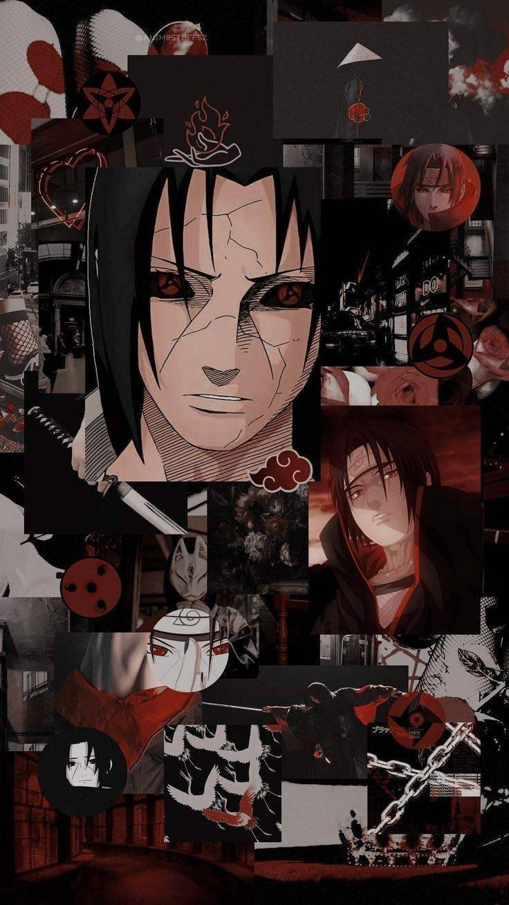 Cool Akatsuki Itachi Collage Wallpaper