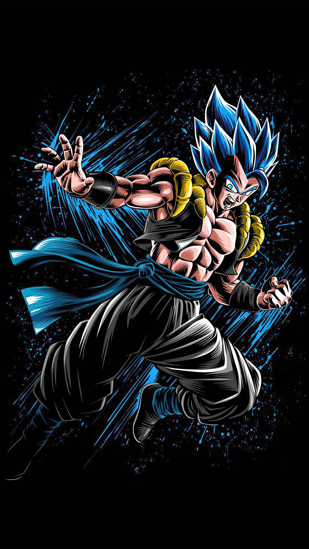 Cool Anime Phone Gogeta Fusion Wallpaper