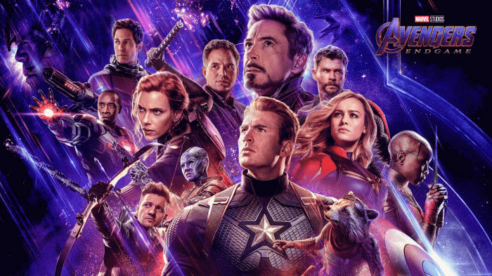 Cool Avengers Endgame Hero Ensemble Wallpaper