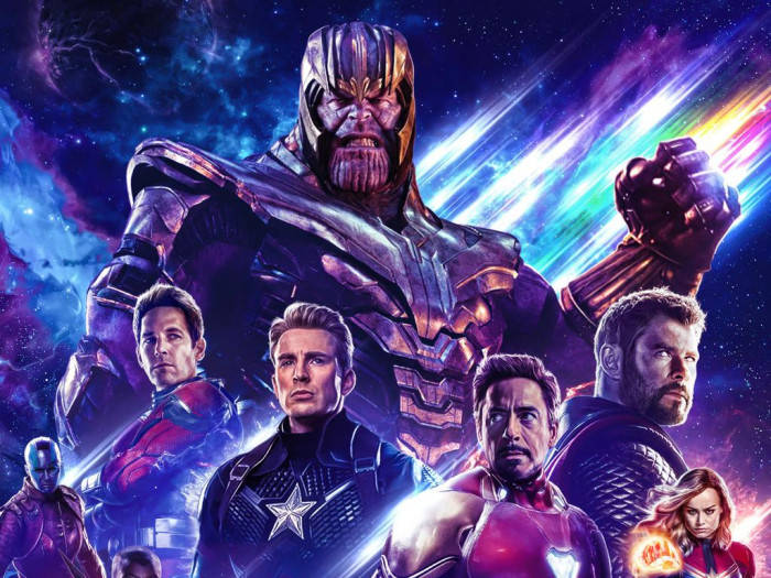 Cool Avengers Featuring Thanos Wallpaper