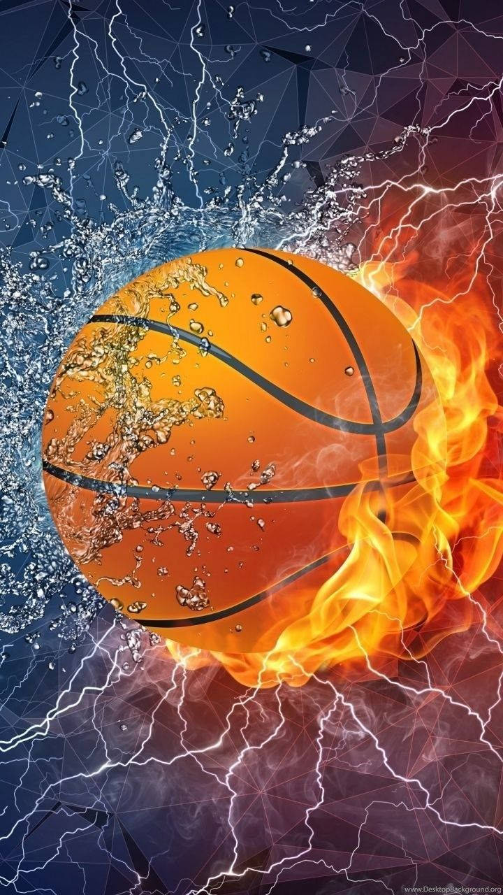 Cool Basketball Digital Art Wallpaper
