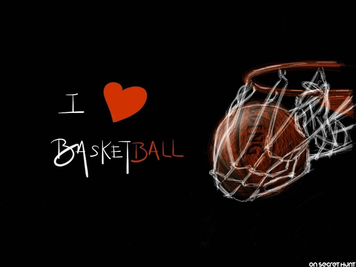 Cool Basketball I Heart Basketball Wallpaper