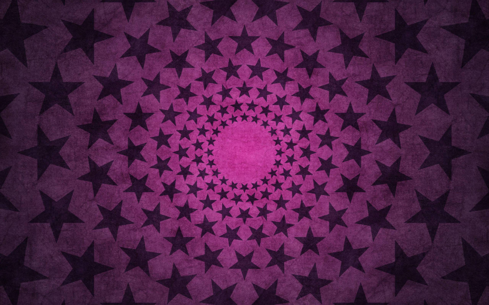 Cool Cute Spiral Stars In Pink Wallpaper