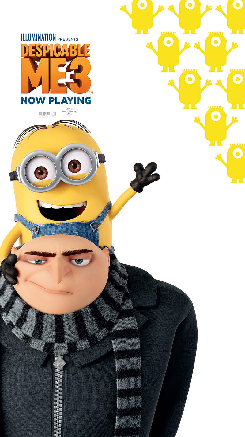 Cool Despicable Me 3 Poster Wallpaper