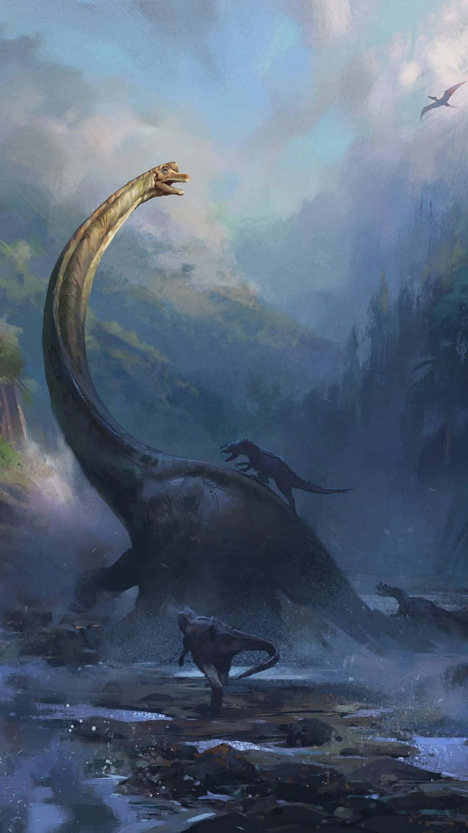 Cool Dinosaur Iphone Theme Wallpaper