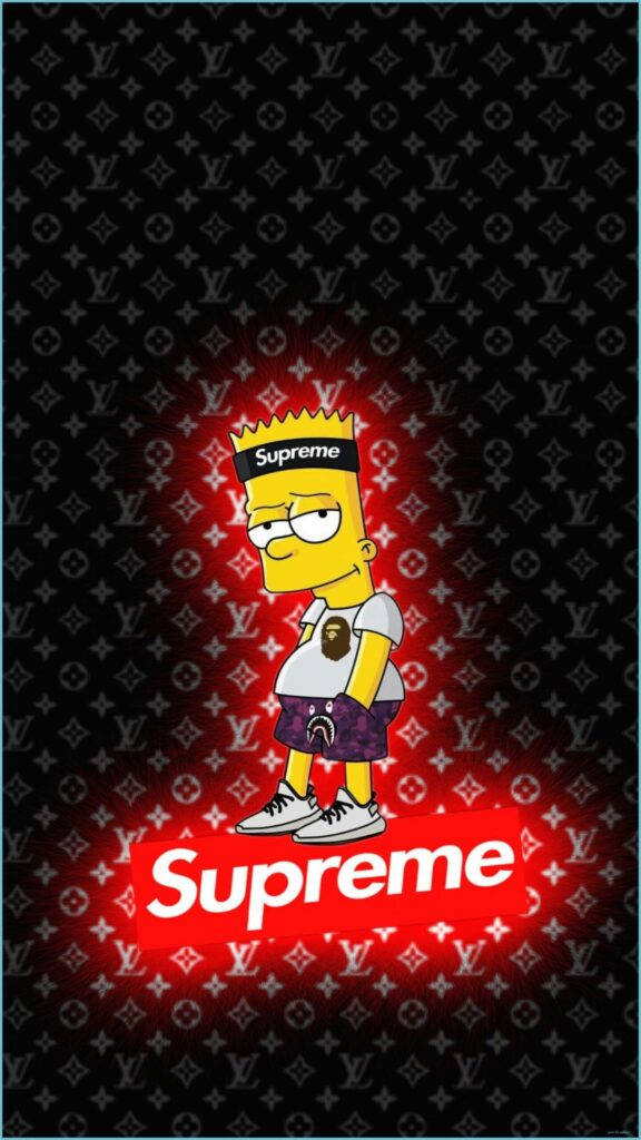 Cool Drip Simpsons Wallpaper