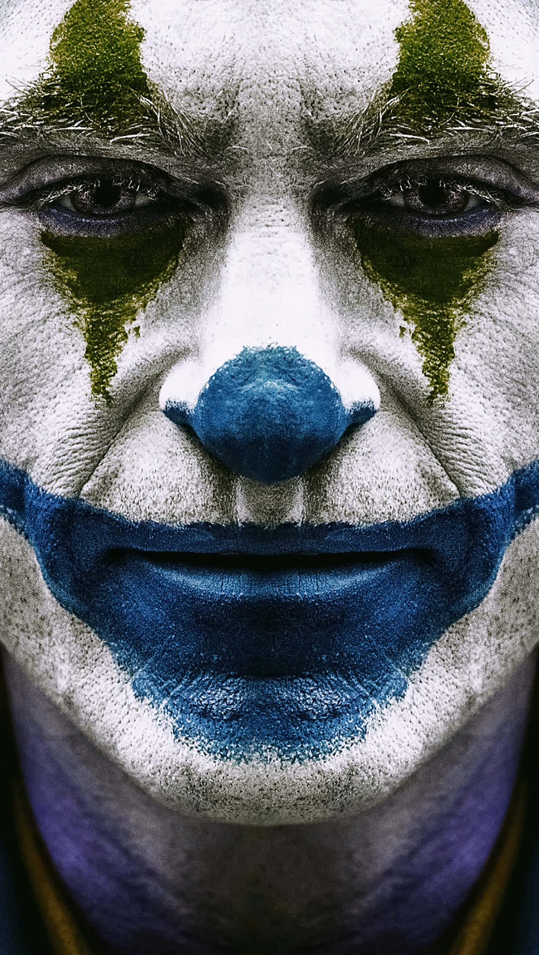 Cool Joker Close-up Face Wallpaper