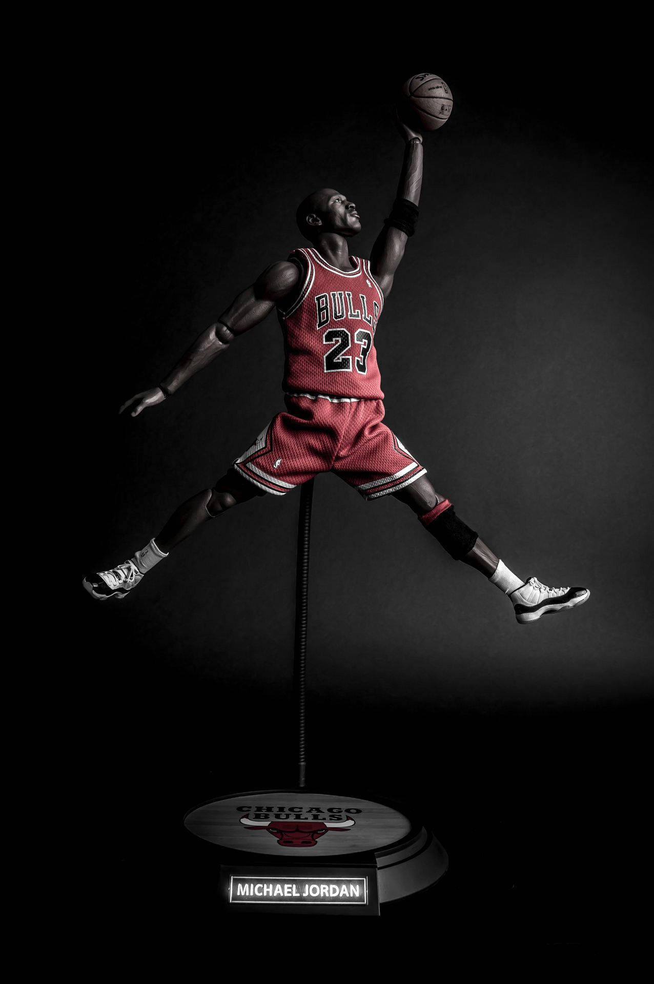 Cool Michael Jordan Action Figure Wallpaper